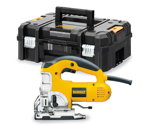 DeWALT DW331KT-QS 701 Watt Bügelgriff-Stichsaege in TSTAK