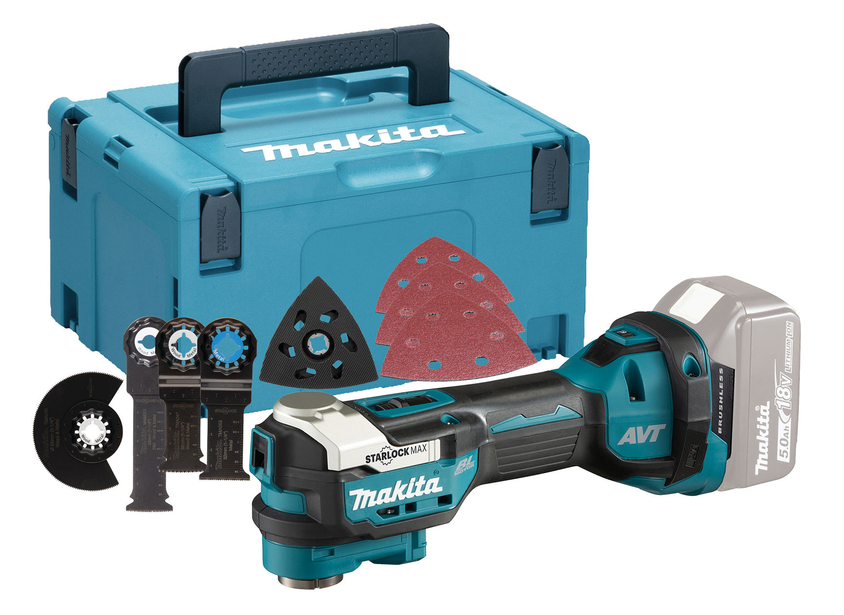 Makita DTM52ZJX4 Multifunktionswerkzeug