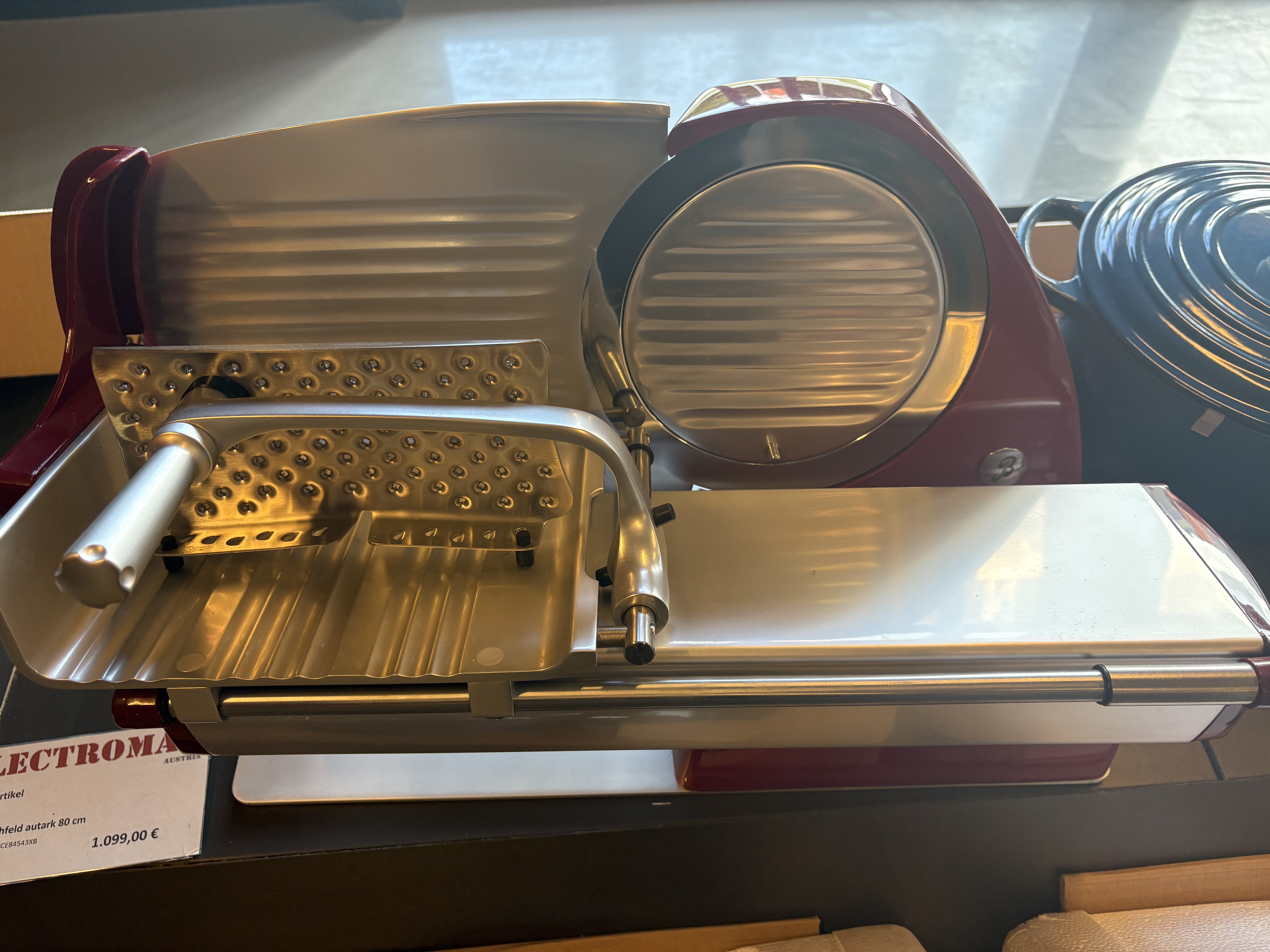 BWARE Berkel HL200 Aufschnittmaschine, rot-