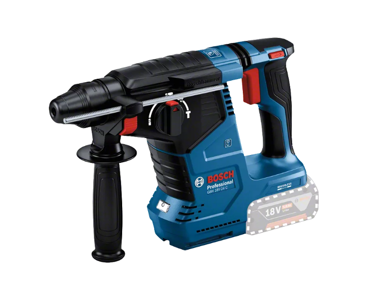 Bosch Professional GBH 18V-24 C Akku-Bohrhammer mit SDS plus