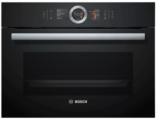 Bosch CSG656RB7 Elektro-Backofen mit Dampfgarer vulkan schwarz