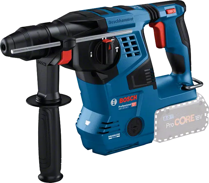 Bosch Professional GBH 18V-28 C Akku-Bohrhammer SDS-Plus