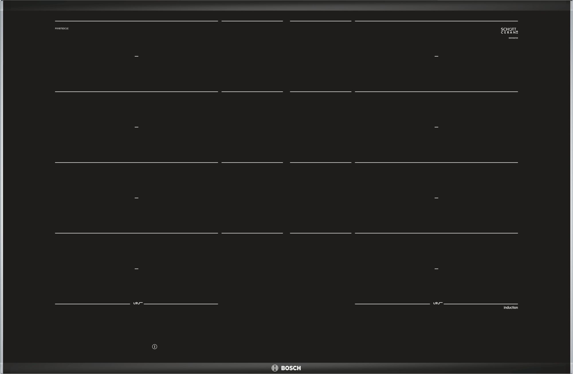 Bosch PXY875DC1E Serie 8 Induktionskochfeld