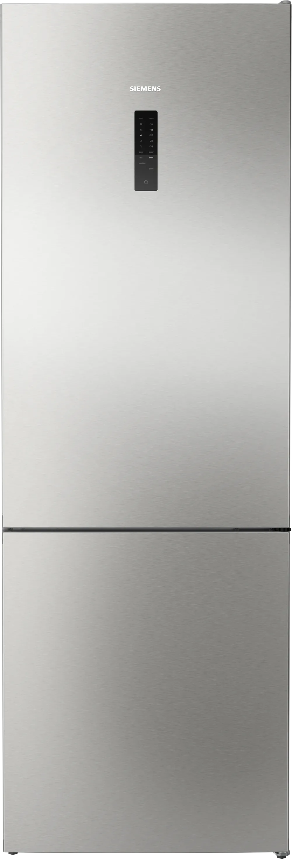 SiemensiQ300 Freistehende Kühl-Gefrier-Kombination 203 x 70 cm Gebürsteter Stahl AntiFingerprint