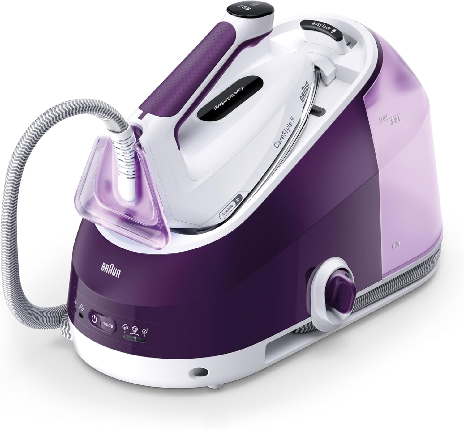 Braun Dampfbügelstation CareStyle 5 IS 5247 VI weiß/violett