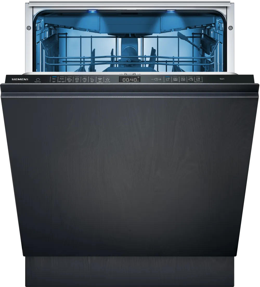 Siemens SN95EX07CE iQ500, Vollintegrierter Geschirrspüler, 60 cm, varioScharnier für besondere Einba